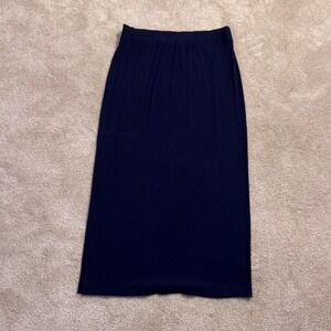 OFFLINE By Aerie Thumbs Up Heavyweight Maxi Skirt in Royal Navy Size XL